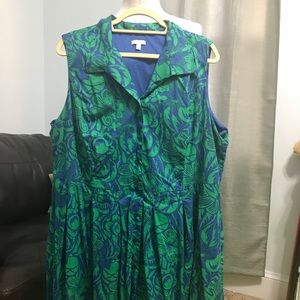 Talbots sleeveless dress